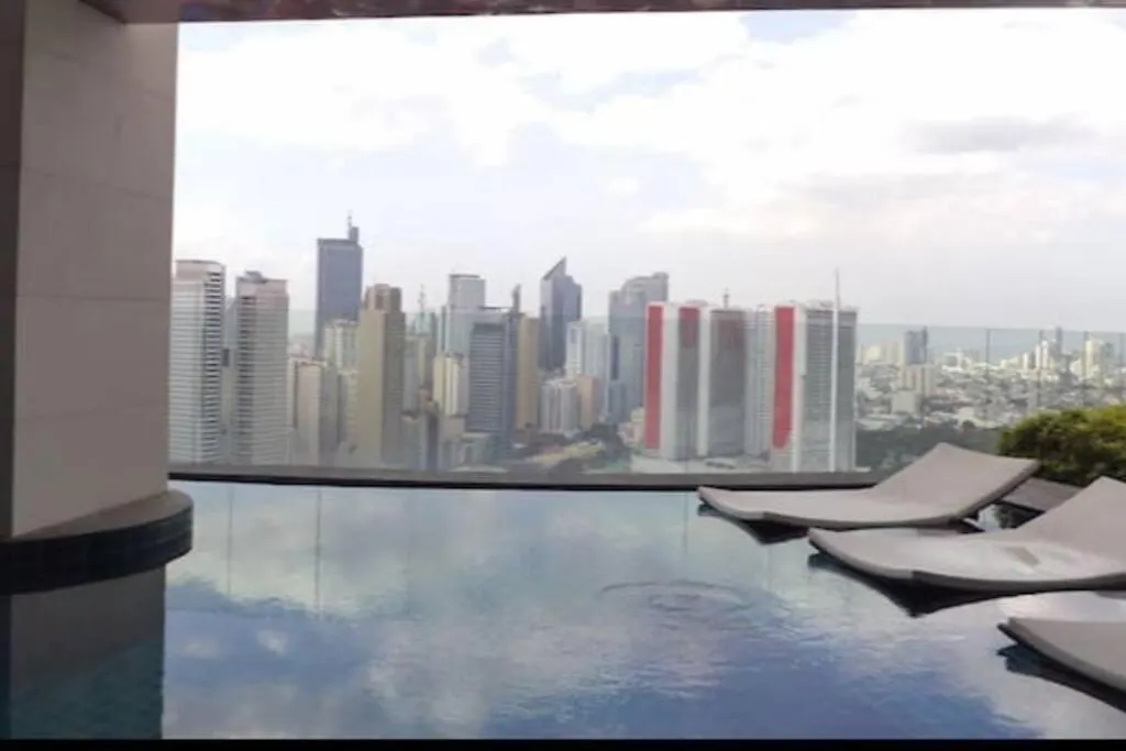 Apartment 54F Studio Gramercy Wifi Netflix Free Use Of Gym Pool Sauna Manila